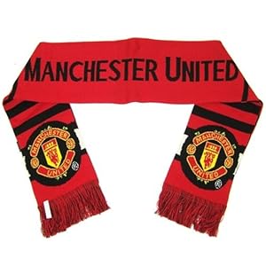 manchester united scarf